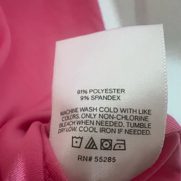 Pink Sleeveless Bodysuit - Picture 7 of 7